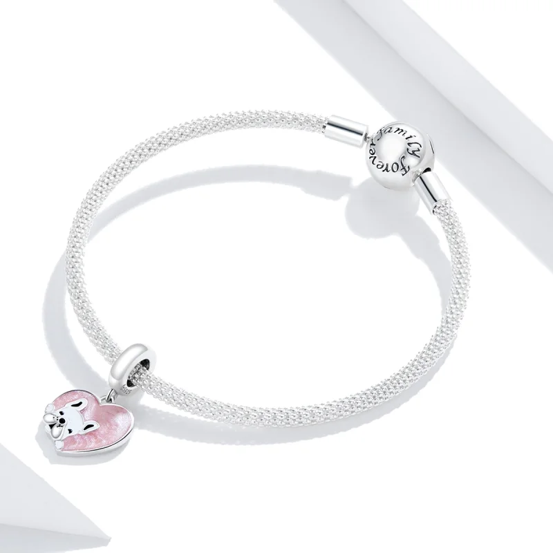 (afbeelding voor) Pandora Style Puppy met liefde Hangende Bedel - BSC360 - Bekijken 3
