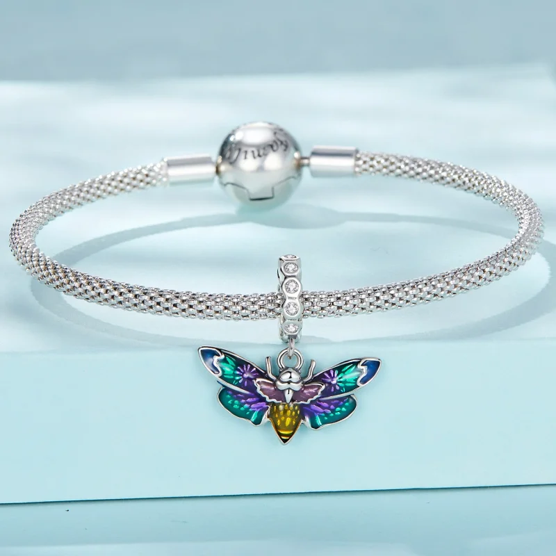 (afbeelding voor) Pandora Style Rare Bij Hangende Bedel - SCC2374 - Bekijken 3