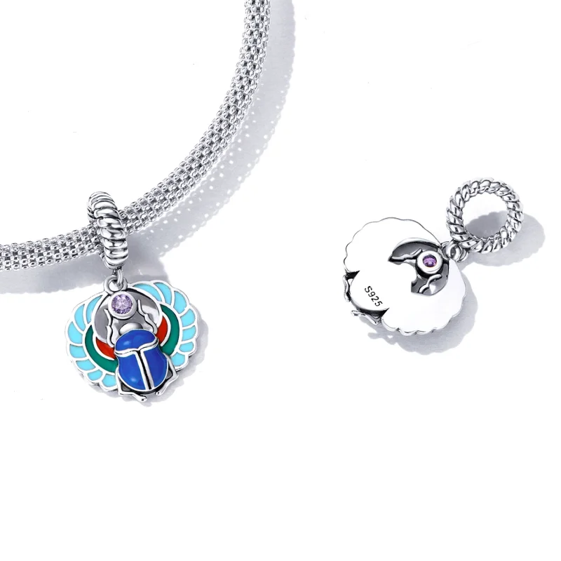 (afbeelding voor) Pandora Style Scarab Hangende Bedel - SCC2255 - Bekijken 4