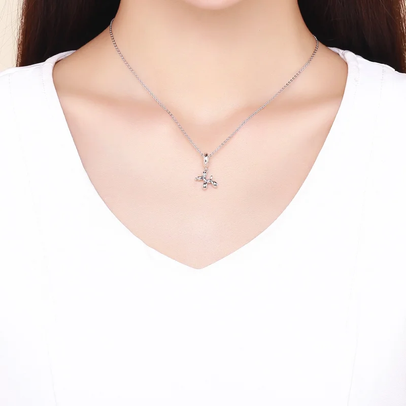 (afbeelding voor) Pandora Style Schattige ballonhond Hangende Bedel - SCC981 - Bekijken 5