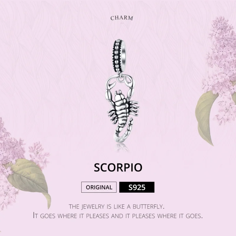 (afbeelding voor) Pandora Style Schorpioen Hangende Bedel - SCC1329 - Bekijken 6