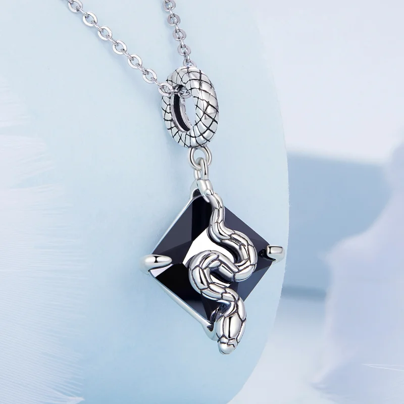 (afbeelding voor) Pandora Style Slang Hangende Bedel - BSC691 - Bekijken 2