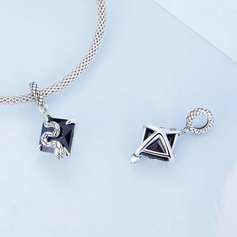 (afbeelding voor) Pandora Style Slang Hangende Bedel - BSC691 - Bekijken 4