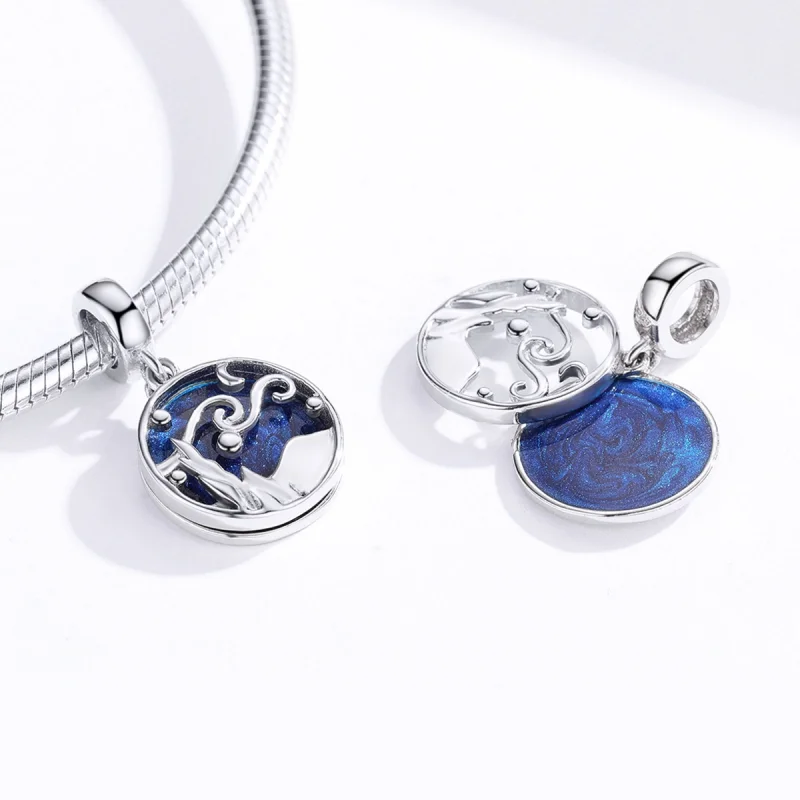 (afbeelding voor) Pandora Style Sterrenhemel Hangende Bedel - SCC1389 - Bekijken 3