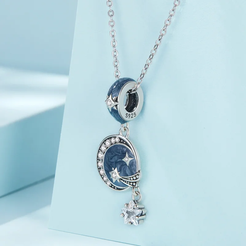 (afbeelding voor) Pandora Style Sterrenstelsel Hangende Bedel - SCC2369 - Bekijken 2