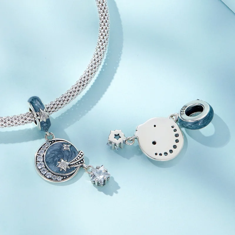 (afbeelding voor) Pandora Style Sterrenstelsel Hangende Bedel - SCC2369 - Bekijken 4