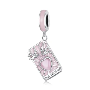 (afbeelding voor) Pandora Style Tarot - Geliefden Hangende Bedel - SCC2263