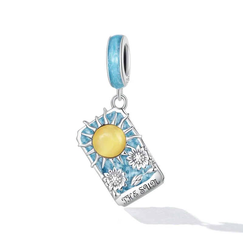 (afbeelding voor) Pandora Style Tarot - Zon Hangende Bedel - SCC2264 - Bekijken 2