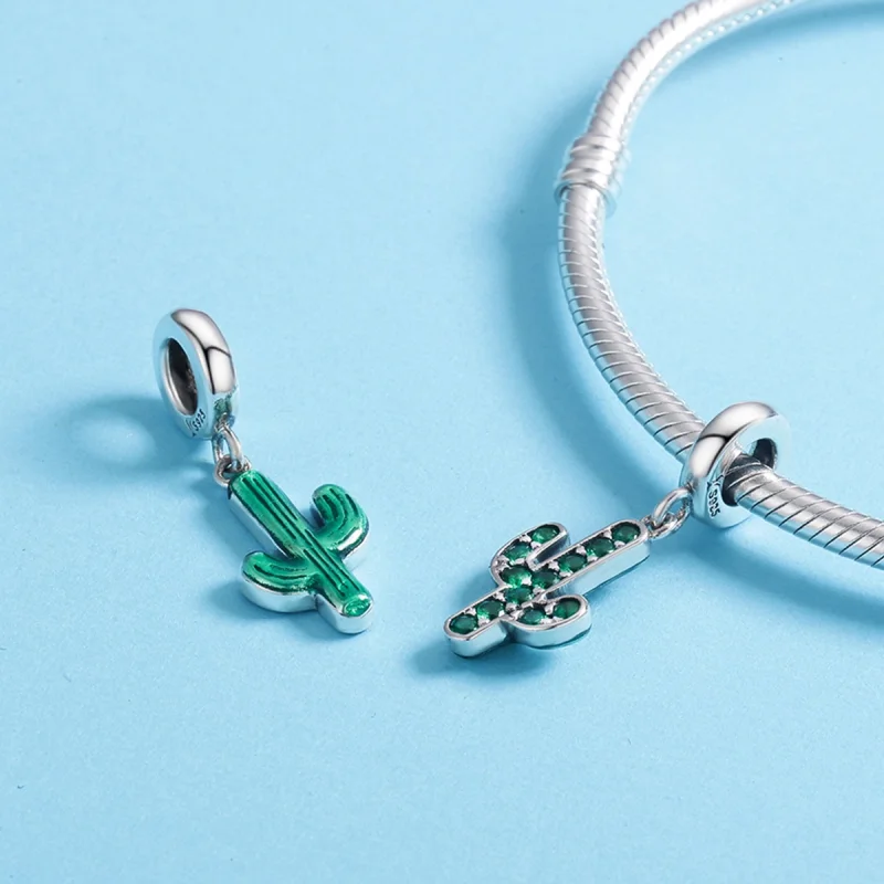 (afbeelding voor) Pandora Style Verse Cactus Hangende Bedel - SCC515 - Bekijken 5