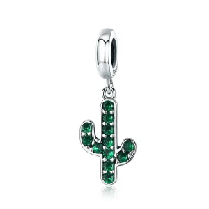 (afbeelding voor) Pandora Style Verse Cactus Hangende Bedel - SCC515