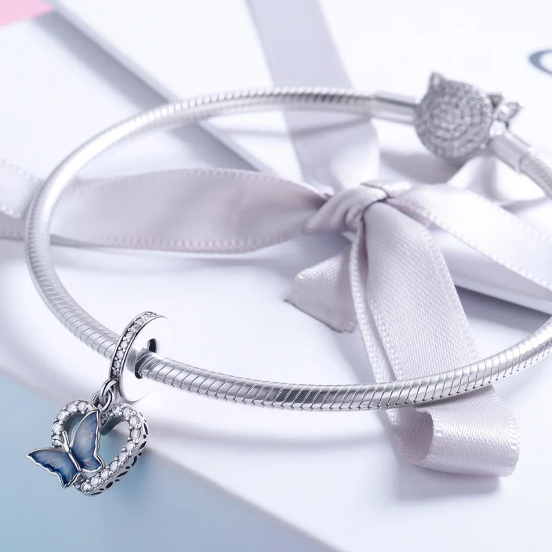 (afbeelding voor) Pandora Style vlinder droom Hangende Bedel - SCC818 - Bekijken 4