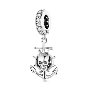 (afbeelding voor) Pandora Style World Travel - Skelet Piratenschip Hangende Bedel - SCC2030