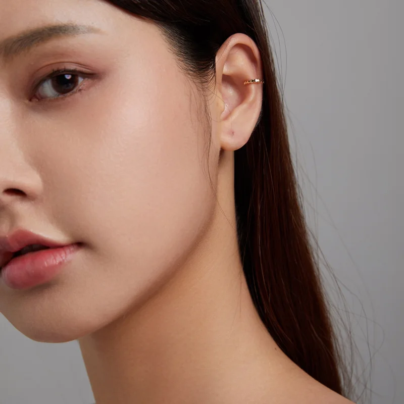 (afbeelding voor) Pandora Style Eenvoudig Oorclip - SCE1251 - Bekijken 6