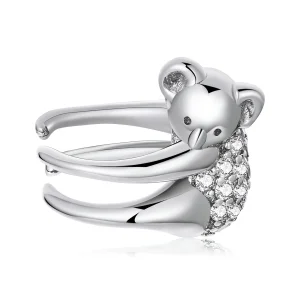 (afbeelding voor) Pandora Style Koala Oorclip - SCE1338