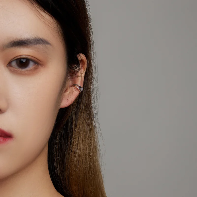 (afbeelding voor) Pandora Style Prachtige Shell Pearl Double Layer Oorclip - SCE1431 - Bekijken 6