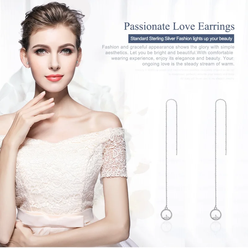 (afbeelding voor) Pandora Style Altijd aanhankelijk Oorhangers - SCE080 - Bekijken 2