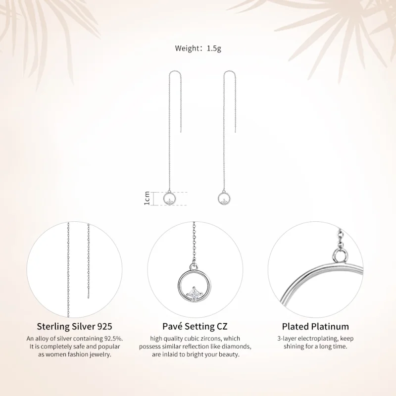 (afbeelding voor) Pandora Style Altijd aanhankelijk Oorhangers - SCE080 - Bekijken 3