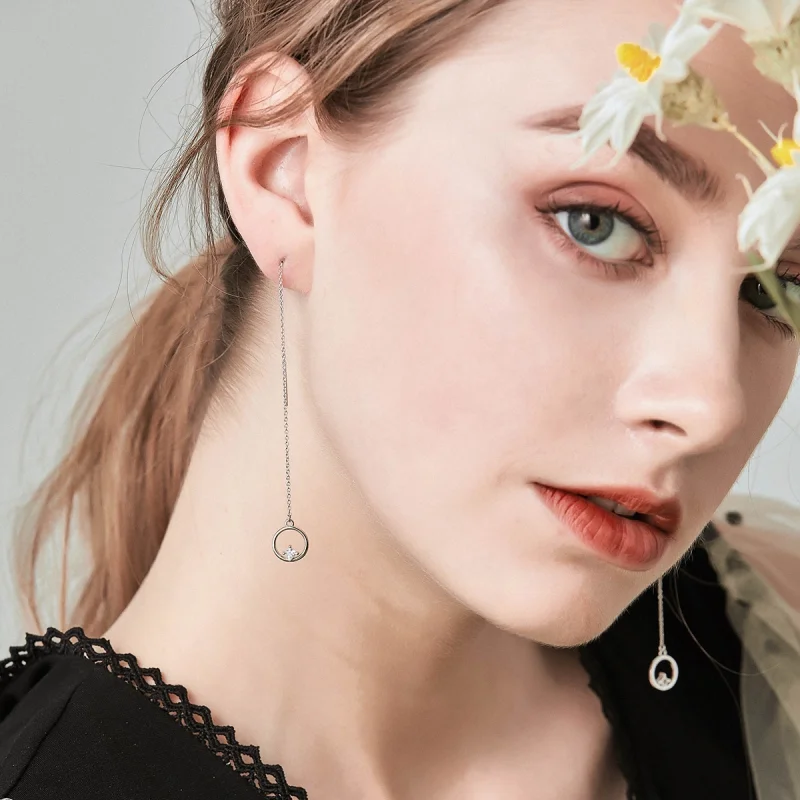 (afbeelding voor) Pandora Style Altijd aanhankelijk Oorhangers - SCE080 - Bekijken 4