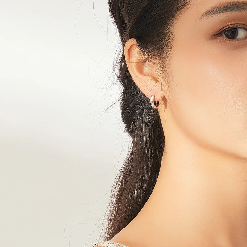 (afbeelding voor) Pandora Style Anti-allergie sterren Oorringen - SCE873 - Bekijken 6