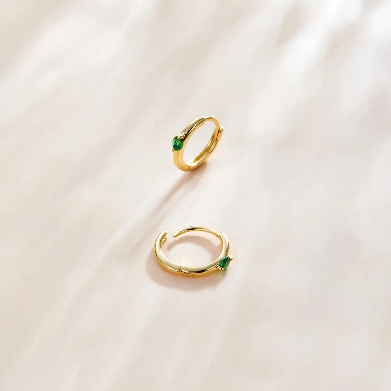 (afbeelding voor) Pandora Style Bal Oorringen - SCE1050-GN - Bekijken 3