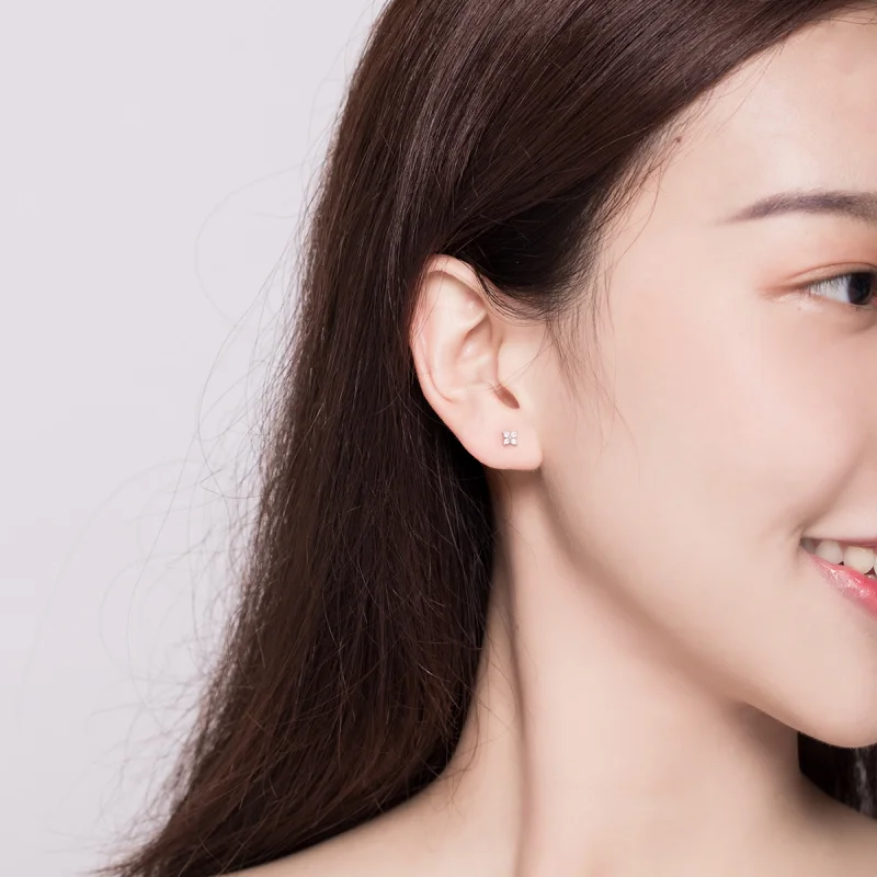 (afbeelding voor) Pandora Style Bloem van Licht Oorknopjes - SCE648 - Bekijken 6