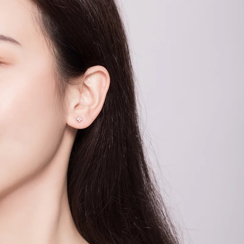 (afbeelding voor) Pandora Style Bloem van Licht Oorknopjes - SCE648 - Bekijken 7