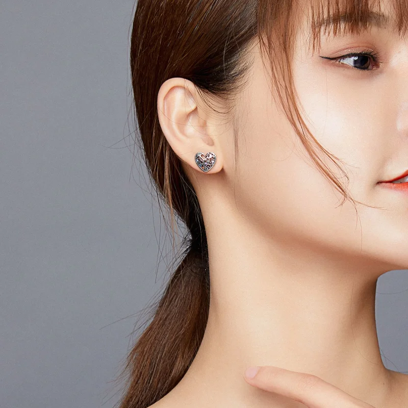 (afbeelding voor) Pandora Style Boom van leven Oorknopjes - SCE933 - Bekijken 6