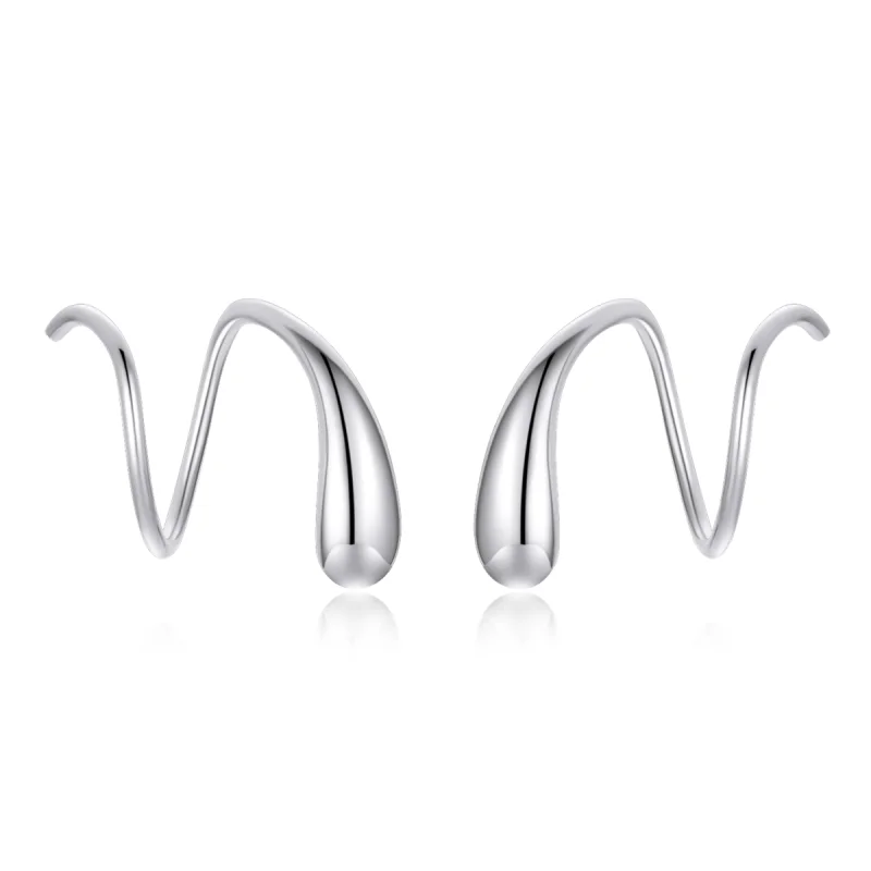(afbeelding voor) Pandora Style Creatieve waterdruppels Oorknopjes - SCE1130
