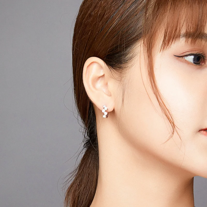 (afbeelding voor) Pandora Style De Bellen van de droom Oorringen - SCE941 - Bekijken 5