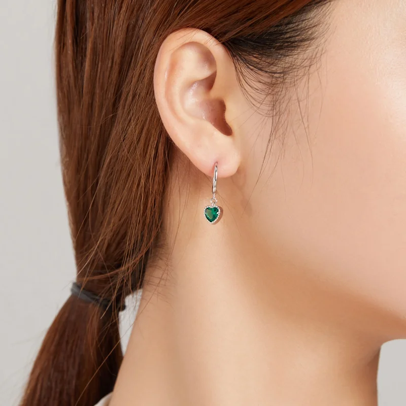 (afbeelding voor) Pandora Style De liefde van de slang en het groene hart Oorhangers - SCE1006 - Bekijken 5