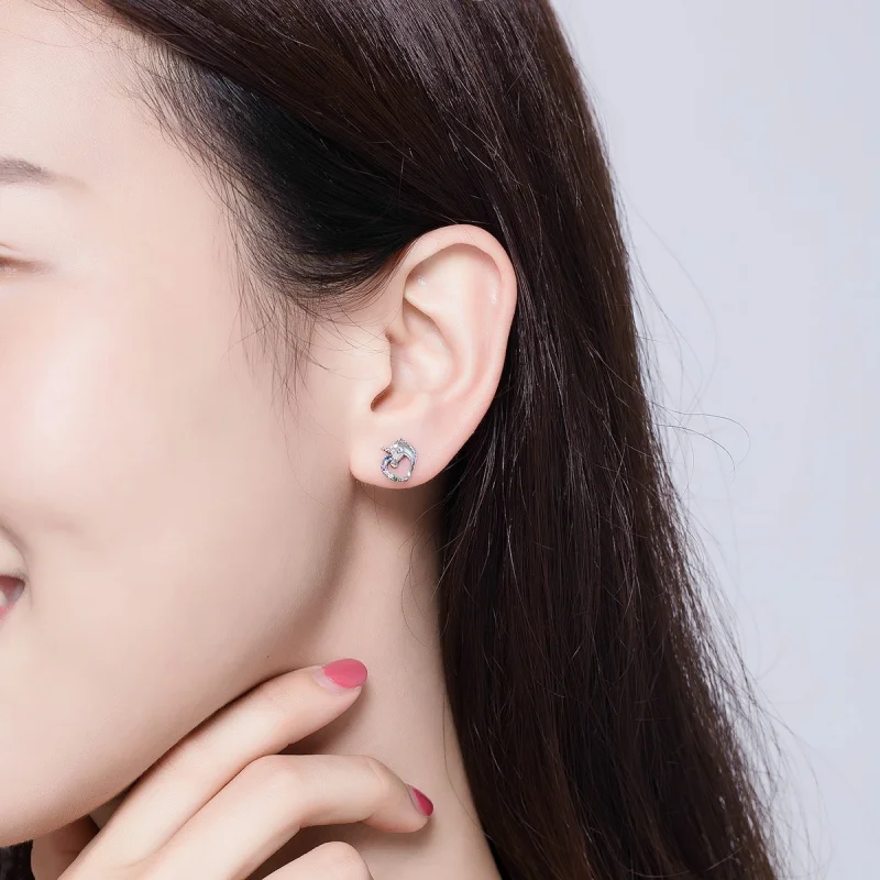 (afbeelding voor) Pandora Style Eenhoorn Oorknopjes - SCE611 - Bekijken 5