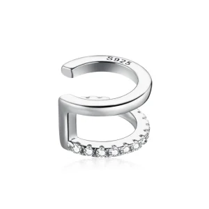 (afbeelding voor) Pandora Style Eenvoudig Oorclip - SCE994-A