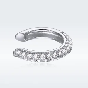 (afbeelding voor) Pandora Style Eenvoudig Oorclip - SCE996-A