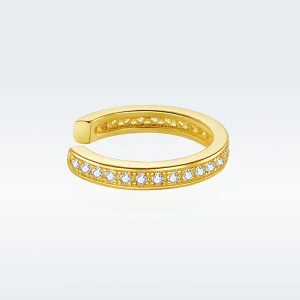 (afbeelding voor) Pandora Style Eenvoudig Oorclip - SCE998-B