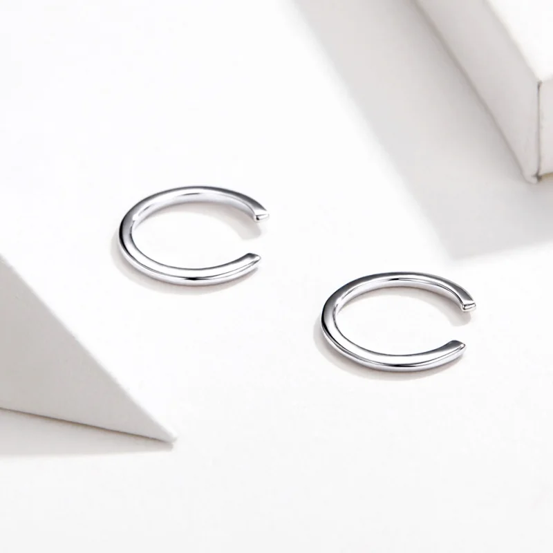 (afbeelding voor) Pandora Style Eenvoudig Oorringen - SCE647 - Bekijken 2