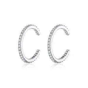 (afbeelding voor) Pandora Style Eenvoudig Oorringen - SCE842