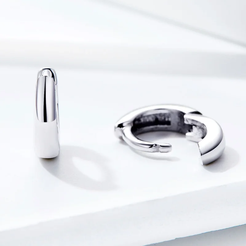 (afbeelding voor) Pandora Style Eenvoudige droom Oorringen - SCE552 - Bekijken 4