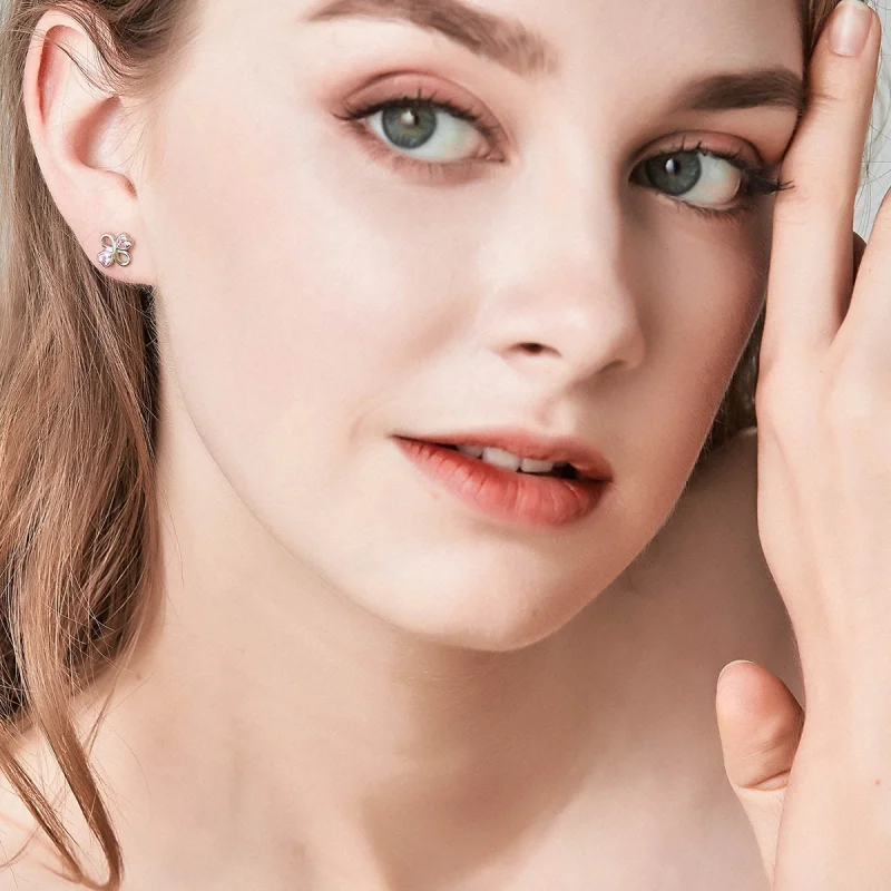 (afbeelding voor) Pandora Style Eindeloze liefde Oorknopjes - SCE455 - Bekijken 3