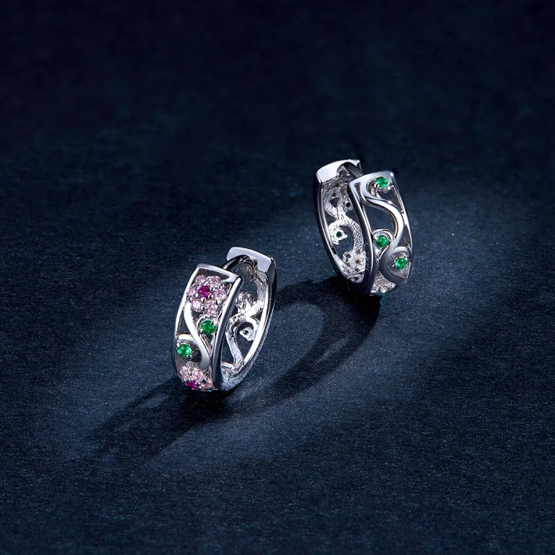 (afbeelding voor) Pandora Style Geheime Tuin Oorringen - BSE403 - Bekijken 5