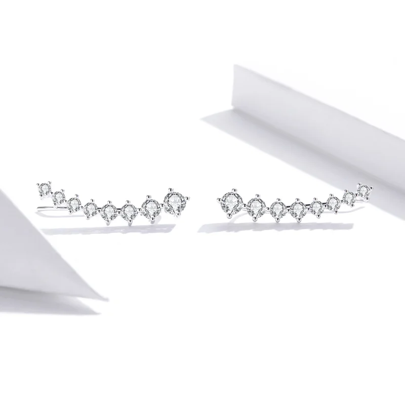 (afbeelding voor) Pandora Style Glanzend licht Oorknopjes - SCE920 - Bekijken 2