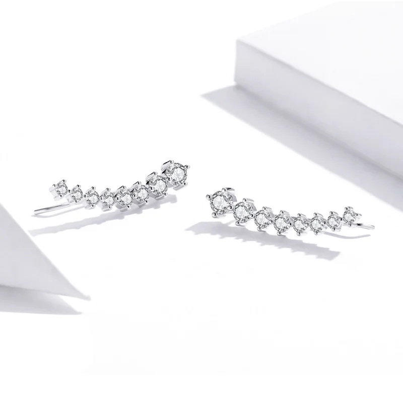 (afbeelding voor) Pandora Style Glanzend licht Oorknopjes - SCE920 - Bekijken 3