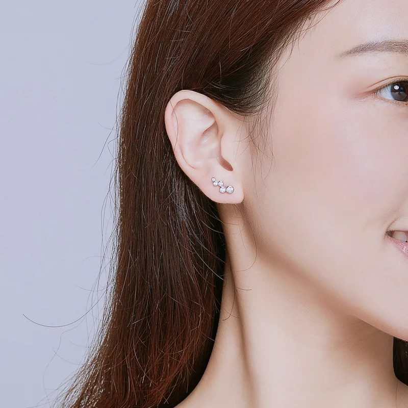 (afbeelding voor) Pandora Style Glanzende elegantie Oorknopjes - BSE235 - Bekijken 6