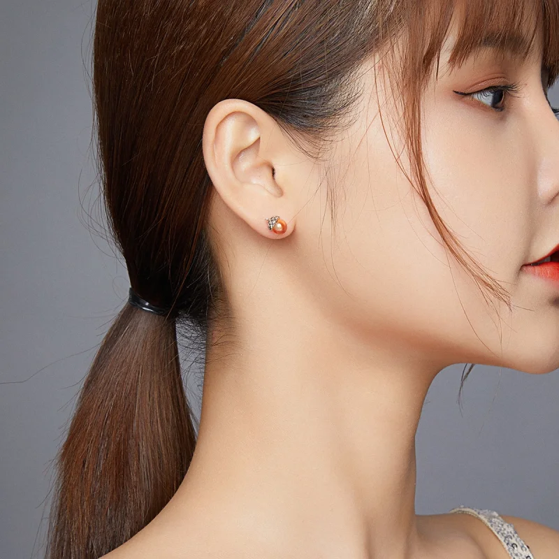 (afbeelding voor) Pandora Style Glanzende Vrucht van de Eiken Boom Oorknopjes - SCE935 - Bekijken 5