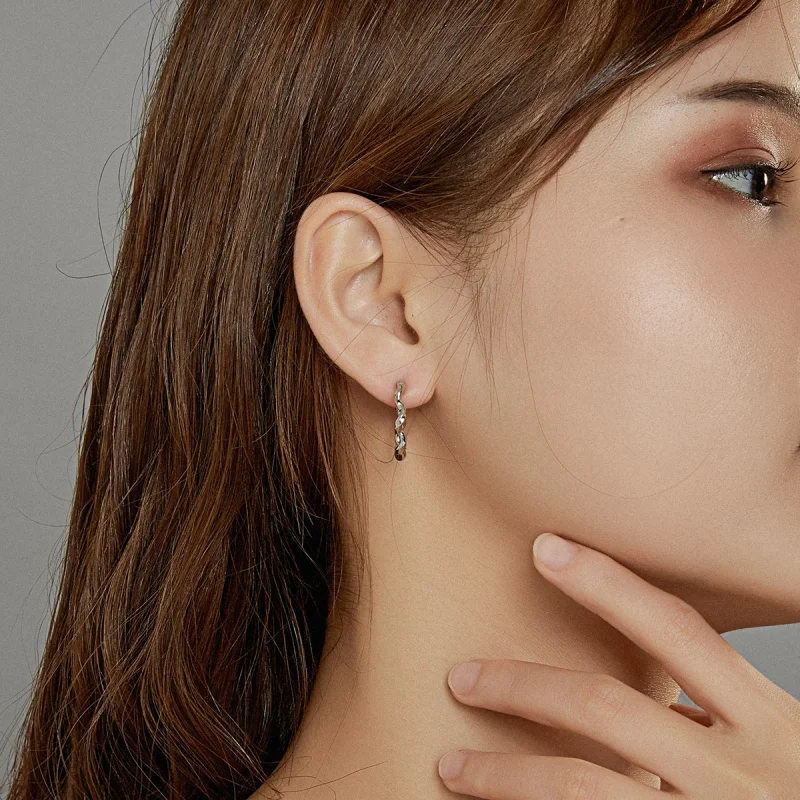 (afbeelding voor) Pandora Style Golf Oorringen - SCE976 - Bekijken 7