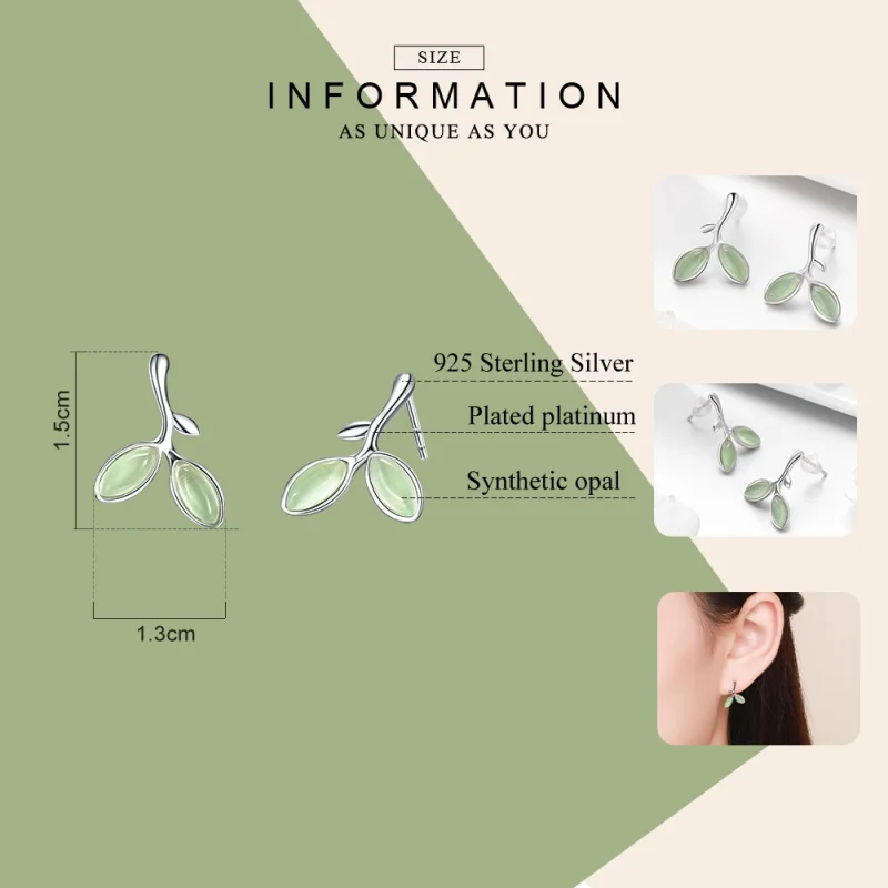 (afbeelding voor) Pandora Style Hoop Oorknopjes - SCE465 - Bekijken 3