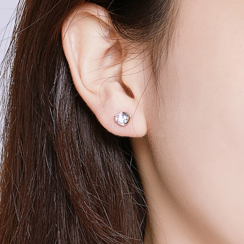 (afbeelding voor) Pandora Style Kus Vis Oorknopjes - BSE204 - Bekijken 7