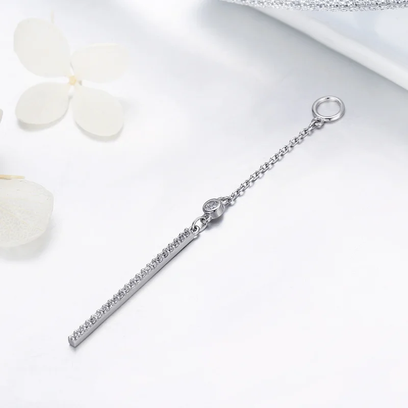 (afbeelding voor) Pandora Style Lijn Oorhangers - SCE081