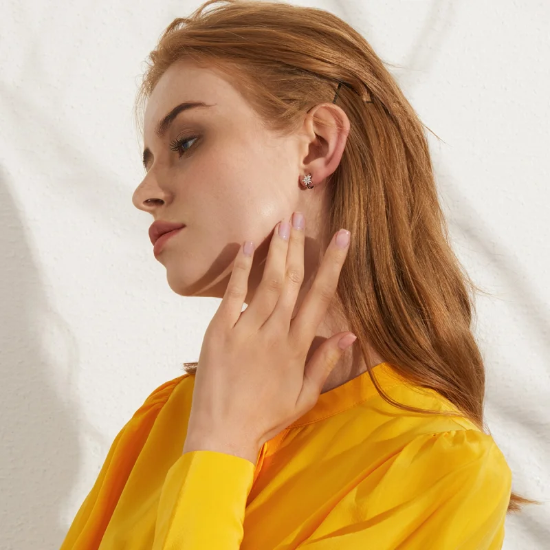 (afbeelding voor) Pandora Style Maan ster Oorringen - BSE289 - Bekijken 7