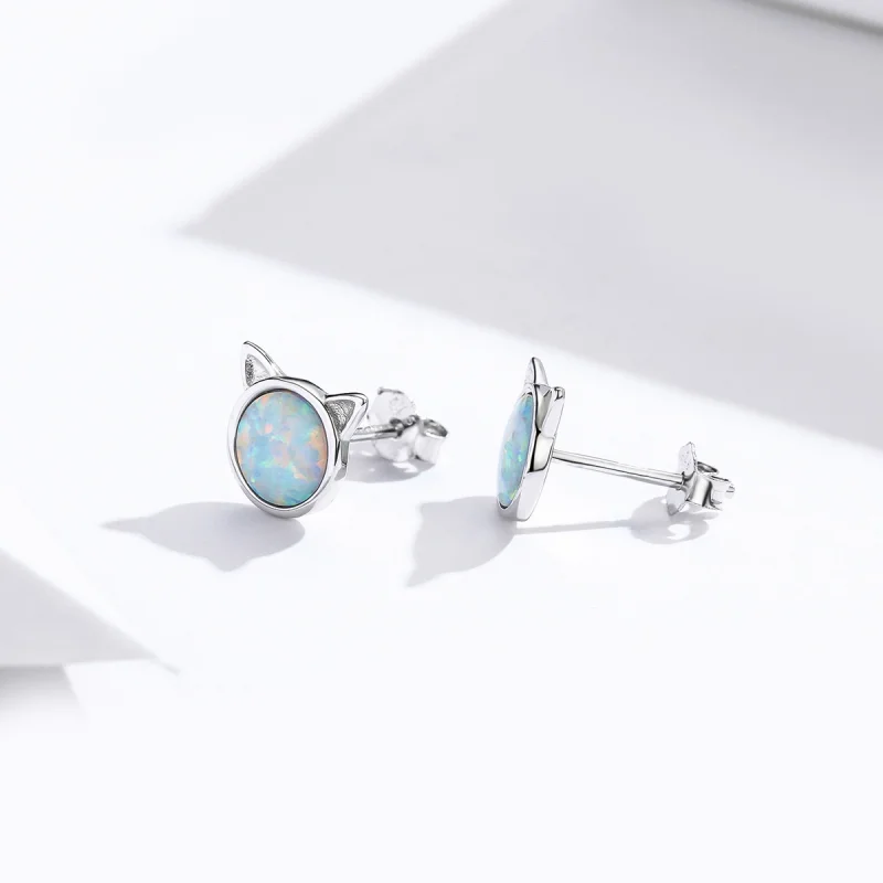 (afbeelding voor) Pandora Style Miauw ster Oorknopjes - SCE538-Q - Bekijken 4