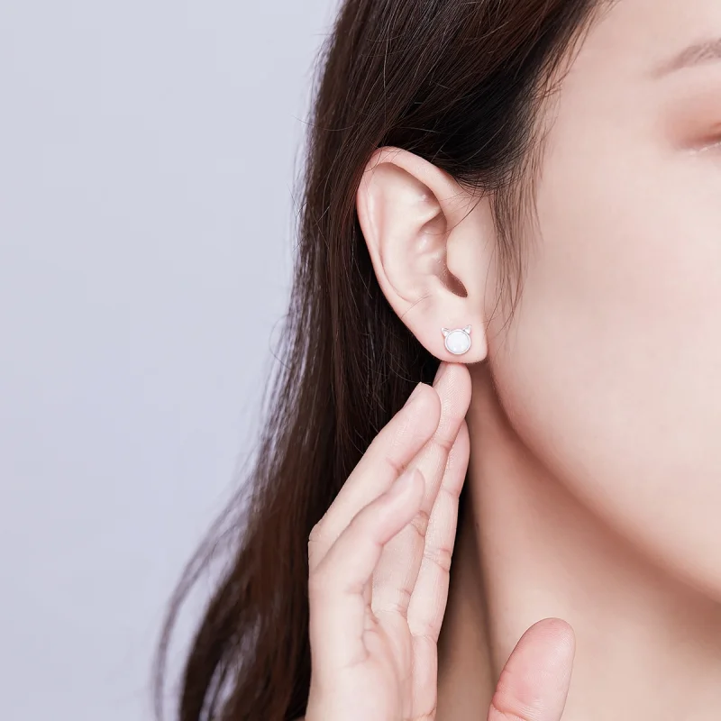 (afbeelding voor) Pandora Style Miauw ster Oorknopjes - SCE538-Q - Bekijken 8